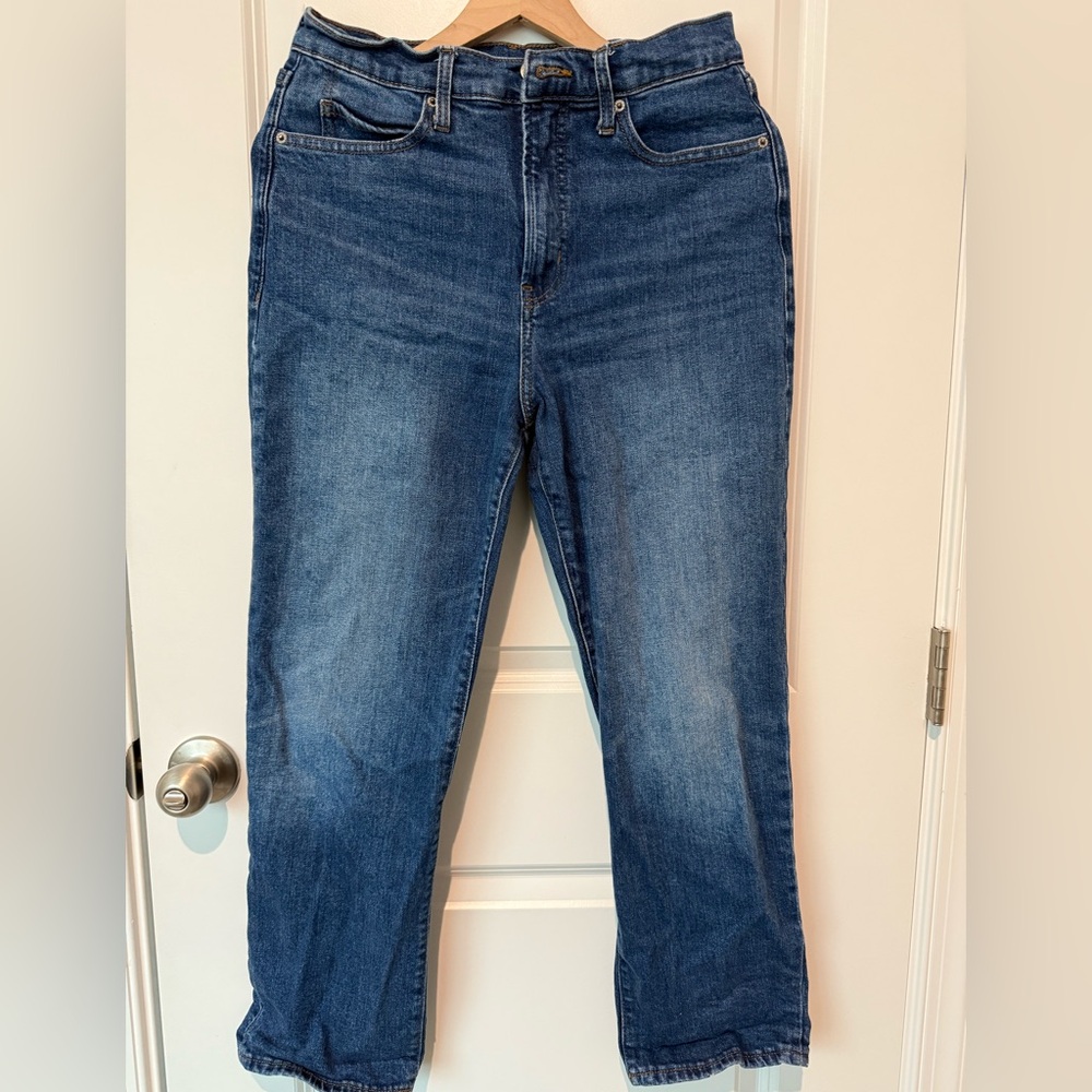 Old Navy Blue Straight Leg Jeans with Classic Fit